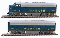 910-19941 F7 A/B EMD set 630 & 600 of the Wabash - digital sound fitted