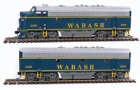 910-19942 F7 A/B EMD set 688 & 606 of the Wabash - digital sound fitted