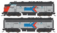 910-19956 F7 A/B EMD set 100 & 150 of Amtrak - digital sound fitted