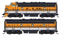 910-19971 F7 A/B EMD set 5681 & 5682 of the Denver and Rio Grande Western