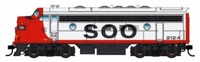 910-19982 F7 A EMD 2202B of the Soo Line - digital sound fitted