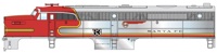 910-20065 PA Alco 63L of the Santa Fe - digital sound fitted