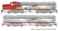 910-20080 PA/PB Alco set 782L & 72A of the Santa Fe - digital sound fitted