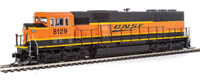 910-20304 SD60M EMD 8129 of the BNSF - 3-piece windshield - digital sound fitted