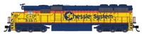 910-20363 SD50 EMD 8561 of the Chessie System - digital sound fitted