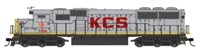 910-20373 SD50 EMD 7000 of the Kansas City Southern - digital sound fitted
