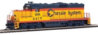 910-20417 GP9 EMD 6419 Phase II of the Chessie System - chopped nose - digital sound fitted
