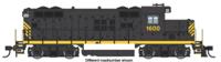 910-20442 GP9 EMD Phase II 1606 - chopped nose - unlettered- digital sound fitted