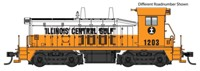 910-20658 SW7 EMD 1204 of the Illinois Central Gulf - digital sound fitted