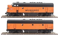 910-9927 F7/B EMD set 82A & 102B of the Milwaukee Road