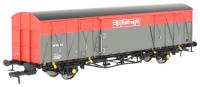 ZSX Ferry Van in BR Railfreight red and grey - DB787181