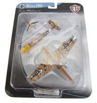910021F Messerschmitt Bf-109E-trop 1/ - Luftwaffe snap together model. Due into stock on or after Saturday 21st July 2012