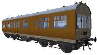 LMS 50ft Inspection Saloon in BR blue with full yellow ends