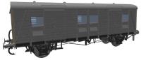 ex-SR PMV Passenger Luggage Van S1626S in BR green with plywood body