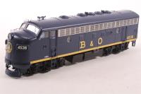 920-40641 EMD F7A #4538 of the Baltimore & Ohio Railroad (DCC Sound on board)