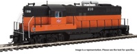920-40879 GP9 EMD Phase I 228 of the Milwaukee Road - digital sound fitted