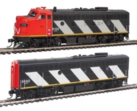 920-40908 F7 A-B EMD 9155 & 9192  of the Canadian National - digital sound fitted