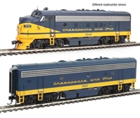 920-40913 F7 A-B EMD set 7050 & 7525 of the Chesapeake and Ohio - digital sound fitted