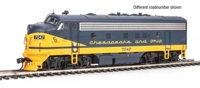 920-40914 F7A EMD 7043 of the Chesapeake and Ohio - digital sound fitted