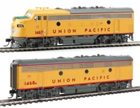 920-40916 F7 A-B EMD set 1467 & 1468B of the Union Pacific - digital sound fitted