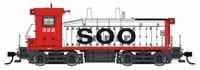 920-41509 SW1200 EMD 322 of the Soo Line - digital sound fitted