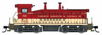 SW9 EMD 55 of the Toronto Hamilton and Buffalo - digital sound fitted