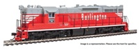 920-41625 SD9 EMD 335 of the Chicago Burlington and Quincy - digital sound fitted