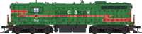 920-41703 SD9 EMD 50 of the Chicago and Illinois Midland - digital sound fitted