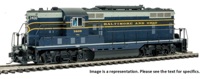 920-42103 GP7 EMD 3403 of the Baltimore and Ohio - digital sound fitted