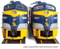 920-42360 E8A-A EMD set 4016 & 4021 of the Chesapeake and Ohio - digital sound fitted
