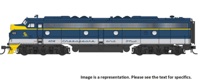 920-42362 E8 A EMD 4012 of the Chesapeake and Ohio - digital sound fitted