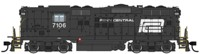 920-42707 GP9 EMD Phase II 7106 of the Penn Central - digital sound fitted