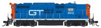 920-42715 GP9 EMD Phase II 4912 of the Grand Trunk Western - digital sound fitted