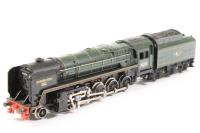 92220 N Gauge Trix 2-10-0 Std Class 9F Loco No 92220 Evening Star BR Green