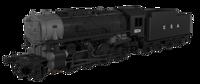 926501 USATC S160 2-8-0 GWR Wartime Black U.S.A on Tender No.1604 Steam Locomotive - DCC Sound