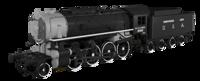 926513 USATC S160 2-8-0 Pvt. H.J. O’Brien Black with Transportation Corps U.S.A. on Tender No.2582 Steam Locomotive - DCC Sound