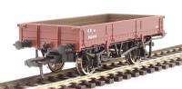 2 plank Dia.1744 ballast open in BR red oxide (late) - S62433