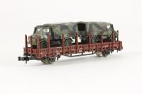 929 Bolster Wagon with 2 Unimog Vehicles in German Army Livery