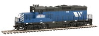 931-119 GP9M EMD 116 of the Montana RailLink
