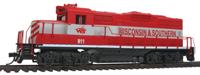931-143 GP9M EMD 911 of the Wisconsin & Southern
