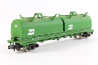 932-8652 50' PS PS2 CD 4427 covered hopper of the Burlington Northern - cascade green 450582
