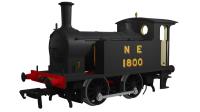 Class Y7 0-4-0T in LNER wartime black - 1800 - Digital Sound Fitted