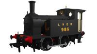 Class Y7 0-4-0T in LNER black - 986 - Digital Sound Fitted