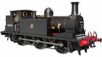 Class E1 0-6-0T 32694 in BR unlined black with early emblem