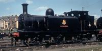 Class E1 0-6-0T 4 'Wroxall' in BR unlined black with early emblem