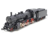 937167 4-6-0 Steam loco black with red wheel detail