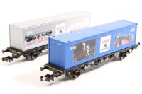 938240 Set of Two Covered Goods Wagons - '30 Years of N-Piccolo'