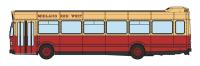 Leyland National Mk1 in Midland Red West red & cream - NOE 544R - suspended from production