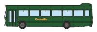 Leyland National Mk1 in Crosville plain green - as preserved - WFM 801K - suspended from production