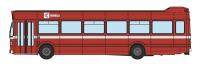 Leyland National Mk1 in Ribble NBC red with white stripe - PTF 758L - suspended from production